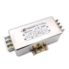YS YUNSANDA single-phase double-pole three-pole high-performance rail-mounted power filter 220v AC anti-interference CW4L2-10A-R1 side rail installation