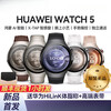 Huawei Original Smart Watch WATCH5 Smart Sports Watch AI Fingertip Blood Oxygen Health Monitoring Blood Pressure Blood Sugar Assessment Independent Call Valentine's Day Birthday Gift Official Original WATCH5 46mm Jupiter Brown Large Watch