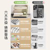 Shuaishi dish rack kitchen basket cupboard bowl basket drawer bowl rack drain rack under sink pull-out dish storage rack