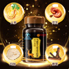 Tong Ren Tang Maca Tablets, Deer Antler, Ginseng, Ganoderma, Epimedium and Men's Adult Tonic and Long-lasting Kidney Feng Capsules for Inner Court, 24g*5 bottles, 300 capsules, consolidated pack, confidential delivery