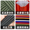 Jiuqiangu nylon rope 6mm*50m military green packing rope packing tape high strength binding rope core-covered wear-resistant and anti-aging nylon tie braided rope clothesline packaging rope