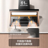 Famous (MQ) Boss produces Little Black Wing Pro upgraded Little Black Whale A579 giant top side double suction range hood 28 large suction household self-cleaning trade-in