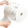 Lazy rags wet and dry household cleaning supplies kitchen paper special paper towels disposable dishcloth 1 layer 100 pieces * 2 rolls 20 * 20 printed style