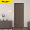 Wooden door bedroom door interior door set concierge door minimalist room door wooden composite paintless 3812 customized door leaf + double bag door cover bridge hole filling