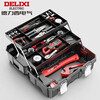 Delixi tool box industrial-grade household set multi-functional hardware art box electrician multi-layer folding storage box