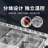 Commercial hand cake machine, frying pan, frying pan, Teppanyaki all-in-one machine, gas stall, gas grilled cold noodles, electric oven, electric 70x50 griddle (10mm thickened).