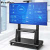ProPre Mobile TV Stand Video Conferencing Floor TV Stand TV Cart Video Conferencing Display Mobile Cart 2100 60-120 Inch Large Screen Special Stable Double
