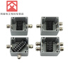 Explosion-proof cast aluminum junction box three-way motor four-way power supply waterproof with terminal straight through wiring box junction box industrial 80*75*60 one in one out 5-digit TBC terminal