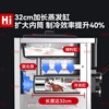 Xilaisheng commercial ice cream machine ice cream machine ice cream machine vertical fully automatic soft cone sundae upgraded model (desktop stainless steel color) BJL-8118