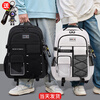 Di Shuai school bag for junior high school boys, large capacity, good looks and burden reduction for primary school students, grade 4-6, lightweight, middle school and high school college students