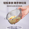MUYA Stainless Steel Sink Filter Refreshing Sink Washing Water Kitchen Waste Draining Triangular Basket for Leftovers