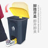 Trash can medical foot-operated thickened foot-operated commercial large-capacity school hospital courtyard kitchen life 20 liters 30L50L (thickened version) 20 liters ash lid ash bucket K