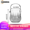 Tuojin Germany imported quality thickened glass ice bucket insulated red wine beer ice bucket KTV bar size small ice cube No. 1 diamond glass ice bucket