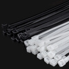 JZ9009 nylon cable tie 3.6*300mm/national standard/industrial grade/PA66 new material white 100 pieces/bag