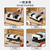 Baijie electric knife sharpener artifact for household vegetable scissors sharpening, fully automatic machine, kitchen multi-function grinding wheel sharpener, newly upgraded nine-in-one electric knife sharpener, 3-second speed grinding, black and white five-slot electric knife sharpener artifact