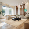 Jinghua carpet living room 2025 new no-wash and wipeable household cream style thickened floor mat Sky-Grey 160*230CM