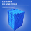 Yayue plastic turnover box with lid thickened logistics box industrial storage and organization box transfer plastic basket rectangular material box with lid 640*420*360mm