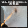 Fire extinguishing blanket welding blanket welding blanket fire retardant cloth heat insulation glass ceramic fiber cloth fire retardant flame retardant high temperature heat insulation 2mm ultra thick industrial welding fire protection 2 2m