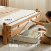 Visa solid wood bed European beech vertical bed bedroom log children's bed boys and girls Windsor bed - tall 1.35*2m