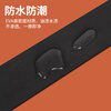 Mileqi high temperature resistant silicone sealing strip fire-resistant EVA flame-retardant foam sponge strip foam strip silicone rubber strip flat strip industrial sealing pad self-adhesive tape solid flat strip upgraded version - 1mm thick black 20mm wide * 5m long