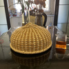 Meikejie Pot Lid Straw Bridle Bamboo Steamer Deepened and Height Straw Hat Steaming Lid Steamer Universal Cage Cap Pot Round Lid Universal 26 cm according to the inner diameter of the pot mouth Ordinary style without edging
