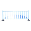 Rongjing urban road guardrail, highway municipal isolation railing, factory road isolation fence, sidewalk diversion railing, transportation facility anti-collision guardrail (thickened version) 0.6m*3.08m