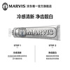MARVIS Brightening Mint Toothpaste 25ml (Silver) Whitening Teeth Imported from Italy