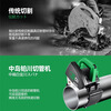 Nakashima Platinum Electric Pipe Cutting Machine Stainless Steel Pipe Cutting Machine Adjustable Speed Fully Automatic Small Pipe Cutting Machine Accurate and Burr-free ZD220 Original Saw Blade 3 Pieces Pipe Diameter Range 15-220mm