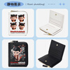 2025 New Nezha Ao Bing co-branded peripheral coin purse large capacity men's and women's card holder wallet short wallet white A