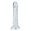 Dragon scale dildo, female masturbation device, simulated dildo, transparent adult sex toy, dragon scale scratching stimulation prop, transparent simulated dragon scale dildo, medium size