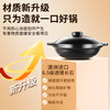 Jingyan casserole soup pot stew pot health pot high temperature resistant non-cracking ceramic clay pot household clay pot for gas stove special for 2-4 people thickened non-crack casserole 2L stew pot to increase flavor and lock in freshness