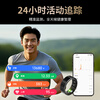 Lenovo smart ring, multi-functional sports monitoring, sleep tracking, heart rate and blood oxygen intelligent detection, 5ATM sports waterproof, swimming and diving, wearable remote control, photo taking, long battery life, black size 10