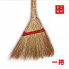 Broom sorghum old-fashioned sweeping broom household durable seedless outdoor strip broom outdoor sweeping broom courtyard reinforced strong six