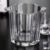 NUDE Turkey imported nude glass ice bucket champagne beer wine barrel refrigeration cooling household ice bucket ice bucket 1650ml single free ice clip