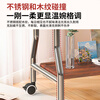 Wanjianiu mobile TV stand 32-75 inches with wheels movable floor-standing TV stand Xiaomi Hisense all-in-one stainless steel floor-standing mobile TV stand double-storage tray 32-75 inches high-quality stainless steel