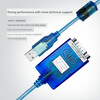 Yue Changsheng Utek USB to Rs485/422 data cable Ver 1.0 adapter communication model anti-surge serial port bidirectional UT-891 (CP solution) 1.5m