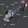 Angle grinder mechanism electric high-power brushless rechargeable lithium battery cutting machine multi-function polishing machine polishing machine pure copper brushless 8.0AH 2 batteries 1 charge complete set