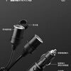 YTYIN car cigarette lighter one-to-two-to-three-turn high-power with female switch super fast charging car universal cigarette lighter car cigarette lighter one-to-two-with switch