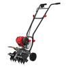 YAT small agricultural ditching and weeding gasoline rotary tiller four-stroke micro tiller loose soil tiller 6-knife pulley