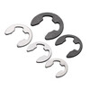 Jinggong (JINGGONG) 65 manganese steel open retaining ring e-type circlip shaft snap ring snap card open circlip retaining ring GB896 20% off 22 20 pieces 65 manganese steel