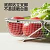 Cui Dahuang 304 stainless steel dense hole sink drain basket rectangular kitchen household drain basket retractable narrow drain basket
