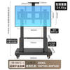 Beishi 55-110-inch mobile TV bracket Home commercial floor-standing mobile bracket touch all-in-one machine floor-standing mobile hanger universal floor-standing TV hanger TV cart