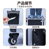 Shantou Lincun customized trolley tool box flight case hardware multi-functional storage instrument and equipment tool box custom-made black trolley case 50*36*55 with tool box inside upgraded version