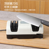 Baijie electric knife sharpener artifact for household vegetable scissors sharpening, fully automatic machine, kitchen multi-function grinding wheel sharpener, newly upgraded nine-in-one electric knife sharpener, 3-second speed grinding, black and white five-slot electric knife sharpener artifact