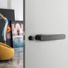 Modern simple door lock universal home bedroom bathroom door wooden door lock door handle black