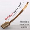 OEING extra long handle bath brush bristle Japanese bath brush soft horse hair rub mud bath towel rub back dry brush artifact extra long charcoal gray banana fan style 5580s hard bristles