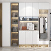 Oppein Xuanniao Wardrobe Customized Modern Minimalist Storage Cabinet Customized Living Room Cabinet Customized Six Spaces Whole House 9999/10 Package Price