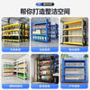 Duhui storage rack multi-layer storage rack super load-bearing household cargo rack express warehouse heavy steel thickened 4 layers 200cm high/main rack can be used alone sold at a loss丨Length 150*40cm 300 catties/layer
