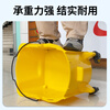 Baiyun Chaobao mop bucket squeeze bucket with wheels 20L mop water squeeze truck mop bucket household cleaning truck B-038-1 36 liter water squeeze truck + wax mop 1