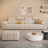 Jane Xin Chenille sofa living room 2025 new small apartment removable and washable pillow adjustable fabric sofa 868B
